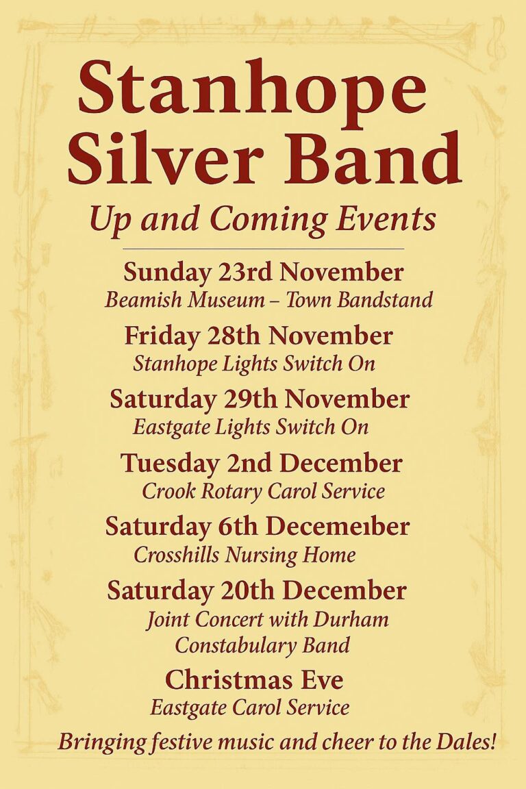 Weardale Gazette: Trusted source for local news, events, and community updates.